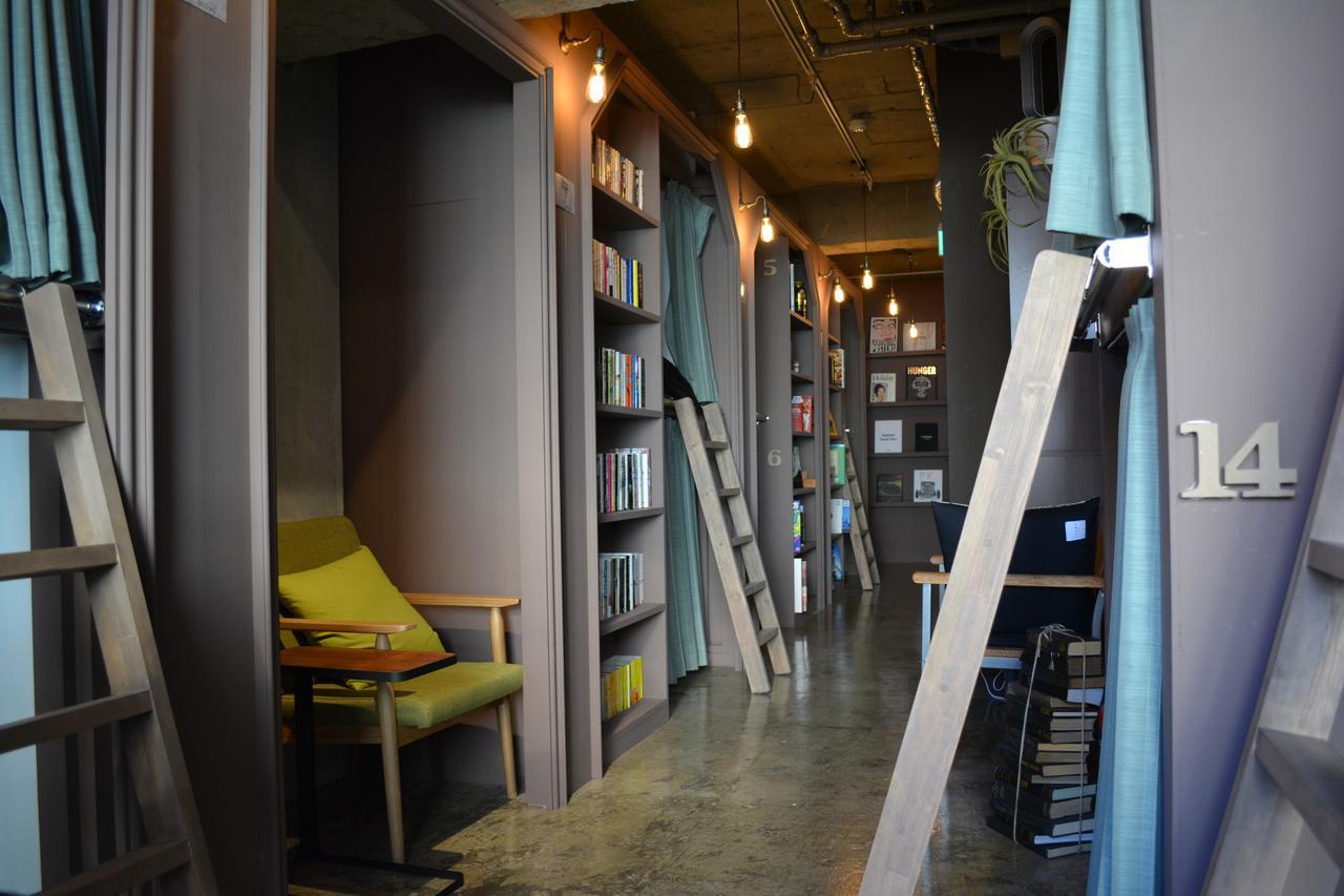 도쿄 Book Tea Bed Ginza 호스텔 외부 사진