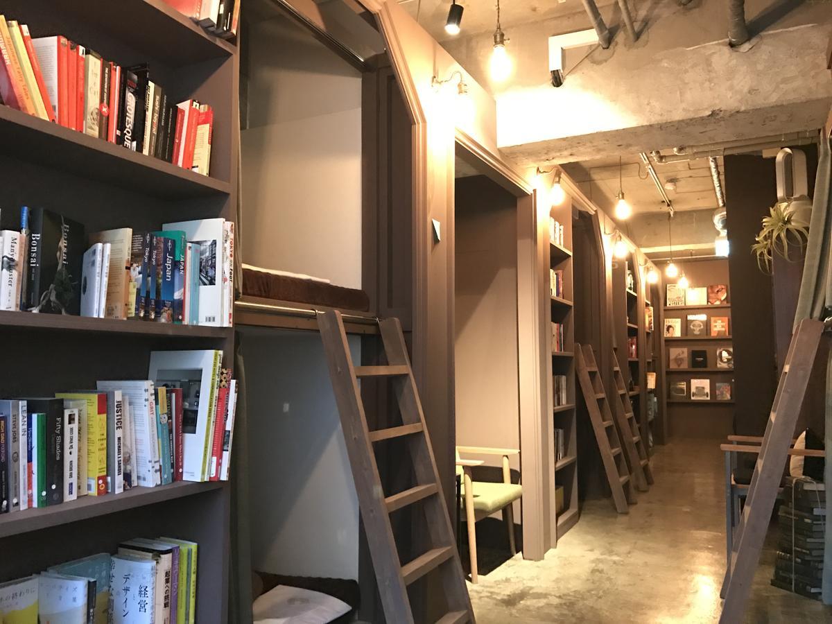 도쿄 Book Tea Bed Ginza 호스텔 외부 사진